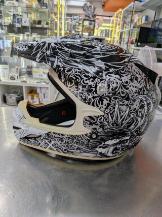 Casco Motocross MT Crossbones Talla M