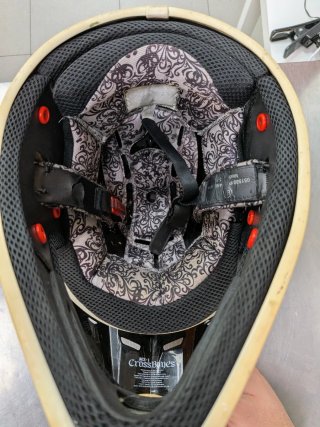 Casco Motocross MT Crossbones Talla M