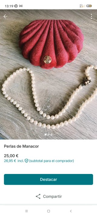 Collar Perlas de Manacor