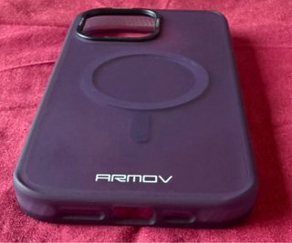 Cover Armov MagSafe Viola iPhone 15 Pro Max