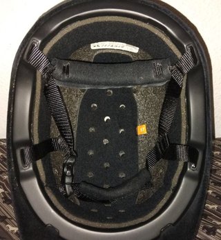 Casco equitación FOUGANZA negro, talla 57.
