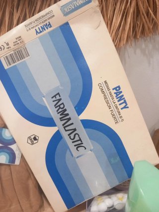 Farmalastic Panty Compresión Fuerte Beige Talla M