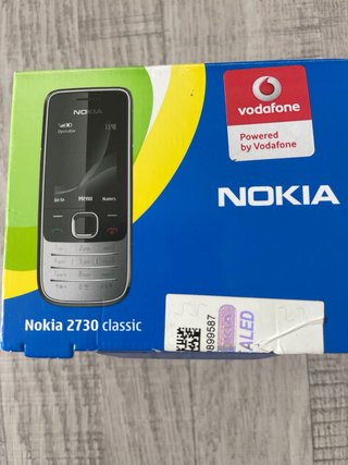 Teléfono Móvil Nokia 2730 Classic Negro