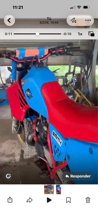 Yamaha YZ 250 2t Clásica