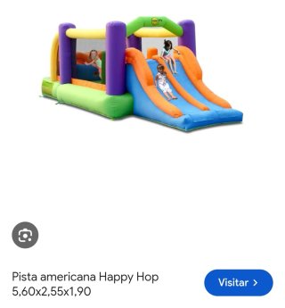 Castillo hinchable con tobogán