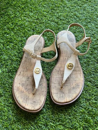 Sandalias Michael Kors Beige Talla 38