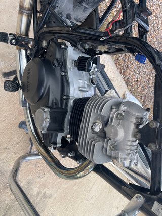 Motor Yamaha SR 250