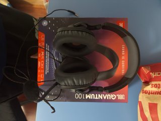 Auriculares Gaming JBL Quantum 100 Negros