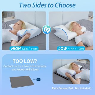Pack 2 Almohadas Cervical Ortopédica Viscoelástica