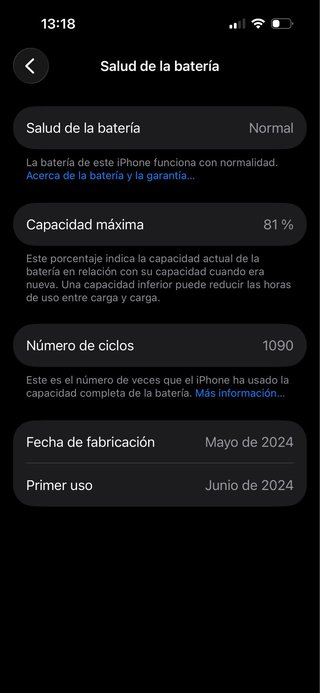 iPhone 15 128GB Negro