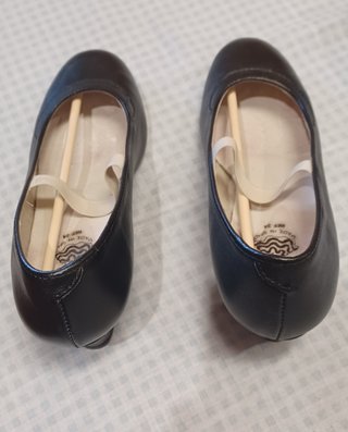 Zapatos Flamenco Mujer Negros Como Nuevos