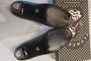 Zapatos Flamenco Mujer Negros Como Nuevos