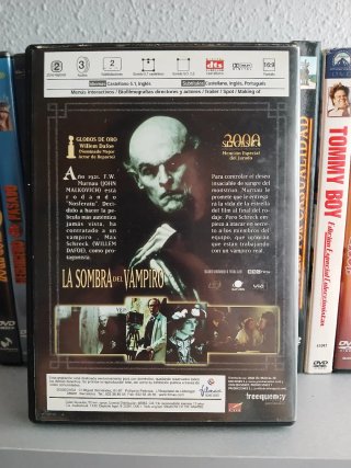 DVD La Sombra del Vampiro