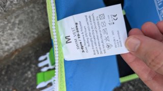 Chaleco flotador infantil talla M