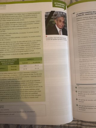 Economía, Bachillerato 1 Humanidades y Ciencias...
