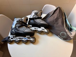 Patines Fila Ajustables 38-41 + Bolsa Oxelo