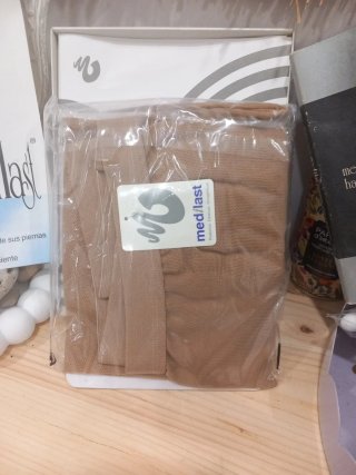 Dilast Panty Compresión Fuerte M Beige