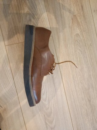 Zapatos Clarks Cuero Marrón Talla 41.5