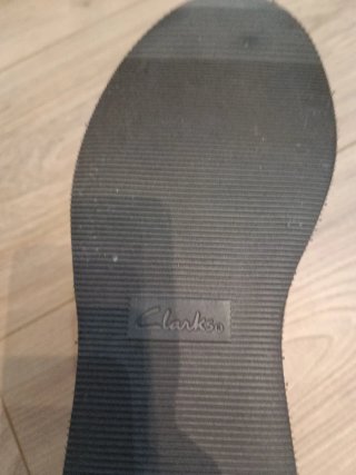 Zapatos Clarks Cuero Marrón Talla 41.5