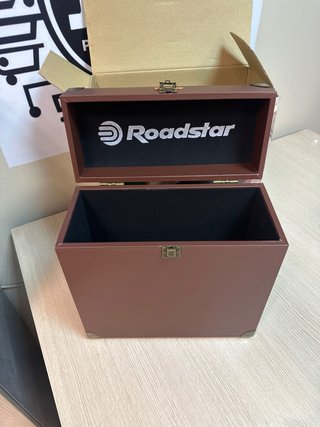 Estuche Retro Vinilos - Capacidad 25 Discos