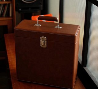 Estuche Retro Vinilos - Capacidad 25 Discos