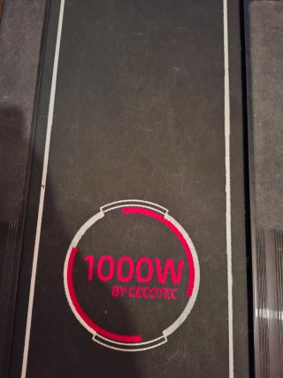 Cinta de Correr Cecotec 1000W Roja