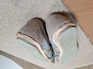 Zapatos Aro Beige y Gris