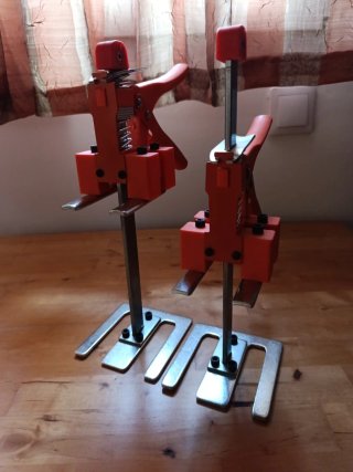 Elevadores de mano para obra (2 unidades)