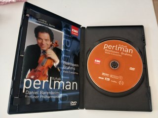 DVD Itzhak Perlman: Beethoven, Brahms