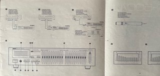 Yamaha EQ-500 Ecualizador Gráfico Manual+Microfono