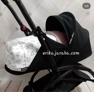 Saco invierno capazo Yoyo Babyzen hecho a mano