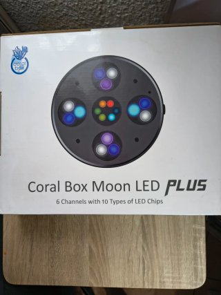 Pantalla LED Coral Box Moon plus para marino