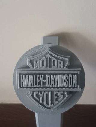 Colgador Harley-Davidson Llaves y Casco 3D
