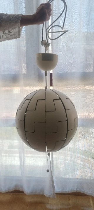 lampara bola esfera ikea PS 2014