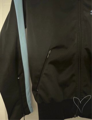 Chaqueta Puma Vintage Retro Negra y Azul