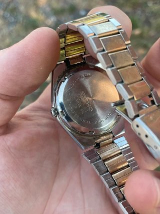 Orologio Seiko SQ Vintage Uomo Oro/Argento