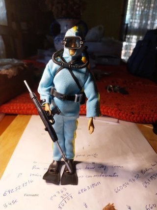 Madelman Submarinista con fusil