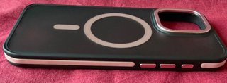 Cover Nero Satinato MagSafe iPhone 15 Pro Max