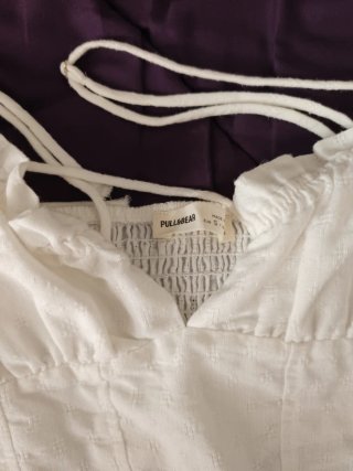 Top blanco mujer tirantes