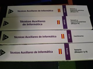 Libros Técnicos auxiliares de informática TAI