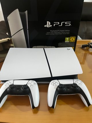 PlayStation 5 Digital Edition Bianca
