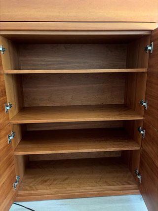 Conjunto comedor: mueble TV, buffet, mesa y sillas