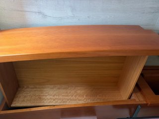 Conjunto comedor: mueble TV, buffet, mesa y sillas