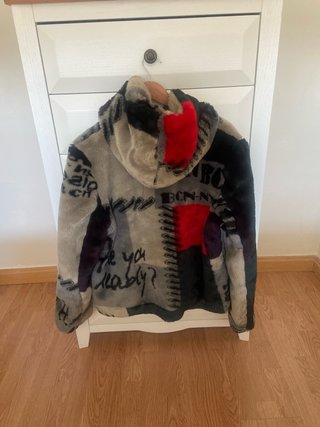 Abrigo corto Desigual patchwork