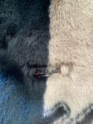 Abrigo corto Desigual patchwork