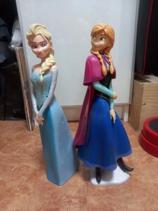 Figuras Disney Elsa y Anna Frozen
