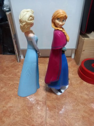 Figuras Disney Elsa y Anna Frozen