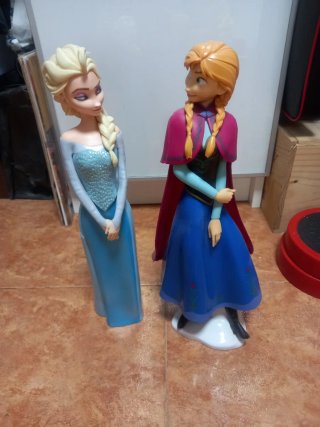 Figuras Disney Elsa y Anna Frozen
