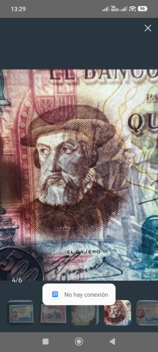 Billete 500 pesetas Banco de España 1935
