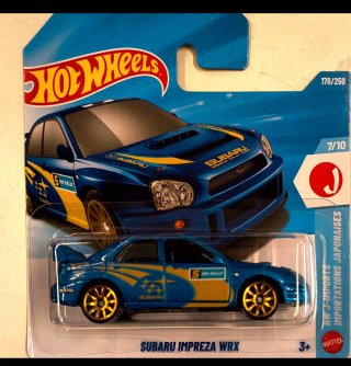 Hot Wheels Subaru Impreza WRX HW J-Imports